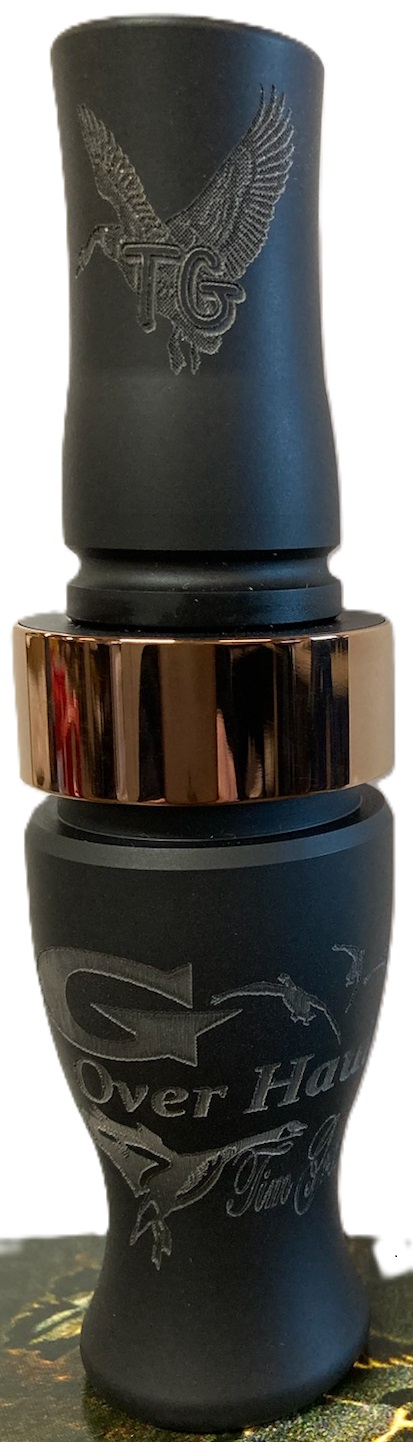G OVERHAULER™ flat black with copper colored band