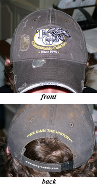 TORN & WORN look cap