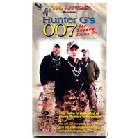 "Hunter G's 007"™  video, instruction on Hunter G call, as well as, hunting action