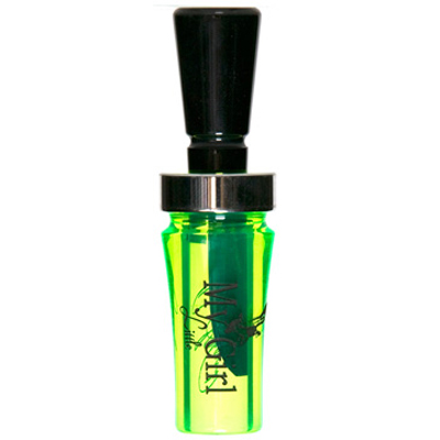 MY LITTLE GIRL™  duck call, Chartreuse w/ black