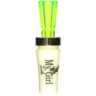 MY LITTLE GIRL™    duck call, Ivory w/ Chartreuse