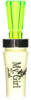 MY LITTLE GIRL™    duck call, Ivory w/ Chartreuse