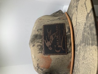 Mossy Oak with rust goat rope, flat bill