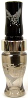 Tim Grounds D Overhauler Duck Call - Electric Blue Acrylic Easy Blowing Call With Quarter Barrel Mouth Piece