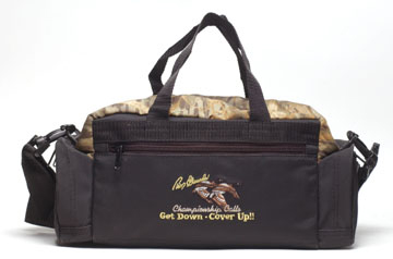 Call Bag, black, camo, logo 