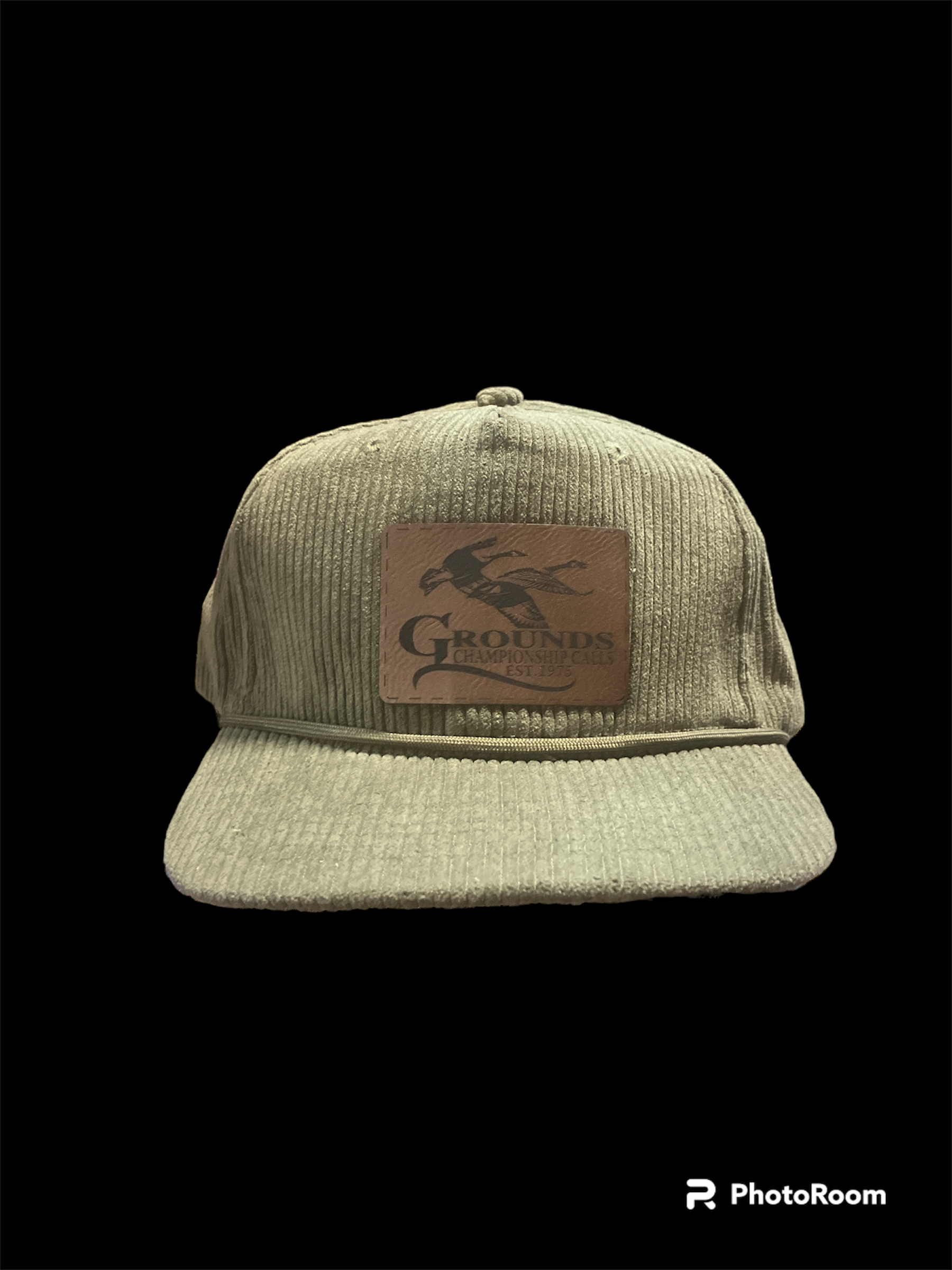 CAP, Olive Corduroy